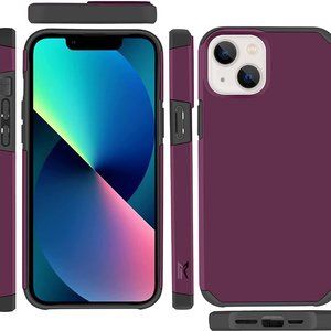 New iPhone 13 6.1" Magenta Purple MetKase Phone Case